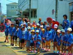 5番町1区、2区子ども会(夏祭り子ども神輿)