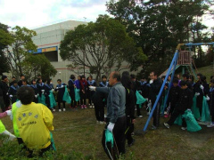 クリーンアップ大作戦(桔梗中と1番町合同)